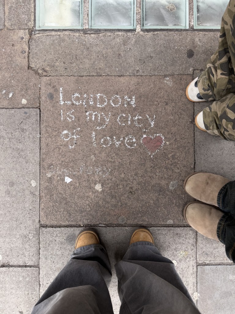 London is my city of love quote.